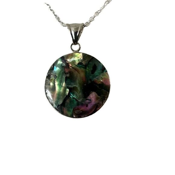 Abalone pendant necklace - Picture 11 of 11